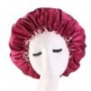 Gorro de saten de doble capa reversible